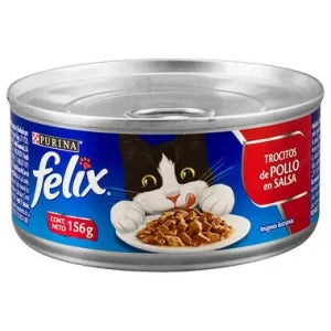 Felix Trozos Pollo En Salsa 156 Gr