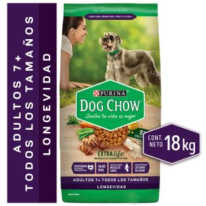 Dog Chow Longevidad 7+ 18 Kgs