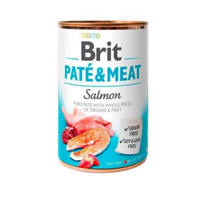 Brit Care Lata Pate & Meat Salmon 400 Grs