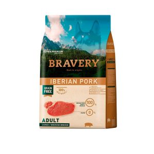 Bravery Iberian Pork Adult Large/Medium Breeds 12 Kgs