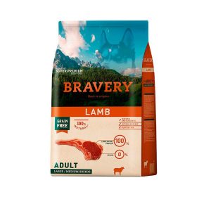 Bravery Lamb Adult Large/Medium Breeds 12 Kgs