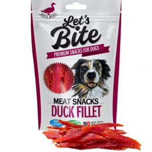 Brit Care Lets Bite Meat Snacks Duck Fillet 80Gr