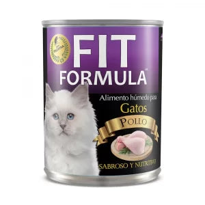 FIT Lata gato pollo 290gr