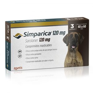 Simparica 120 Mg (40.1 – 60 K) X 3 Comp.