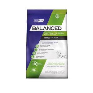 Balanced Perro Control Peso All Ages  20 Kg