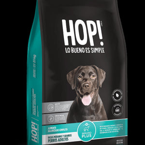 Hop! Perro Adulto Raza Med Y Grande X 21 Kg.