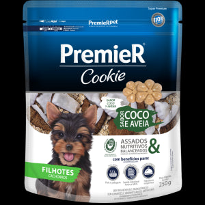 Premier Cookie Cachorros Coco Y Avena 250 Gr