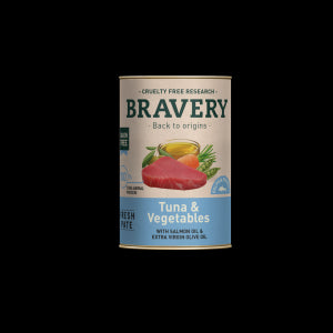 Bravery Tuna And Vegetables Dog Wet Food 290 Gr