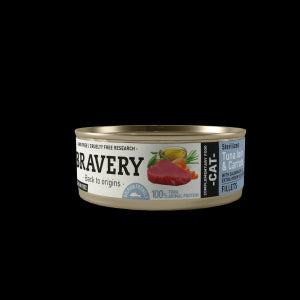 Bravery Tuna Loin And Carrots Sterilized Cat Wet Food 70 Gr