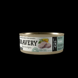 Bravery Hake Sterilized Cat Wet Food 70 Gr