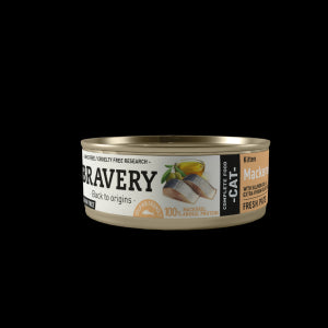 Bravery Mackerel Kitten Wet Food 70 Gr