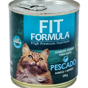 Fit Formula Lata Gato Pescado 290 Grs