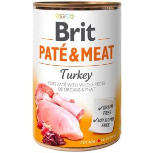 Brit Care Lata Pate & Meat Turkey 400 Gr