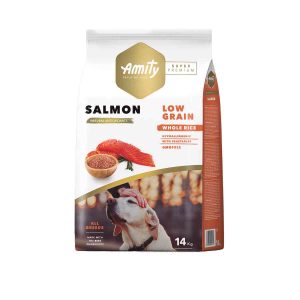 Amity Perro Adulto Low Grain Salmón 14 Kgs