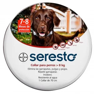 OUTLET | Collar Seresto Para Perro Sobre 8 Kgs